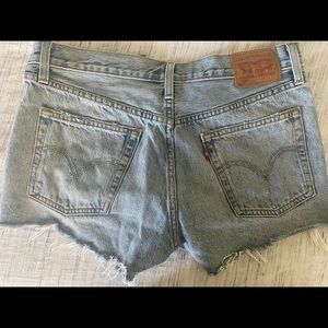 2 pairs size 28 Levi’s 501 cut offs